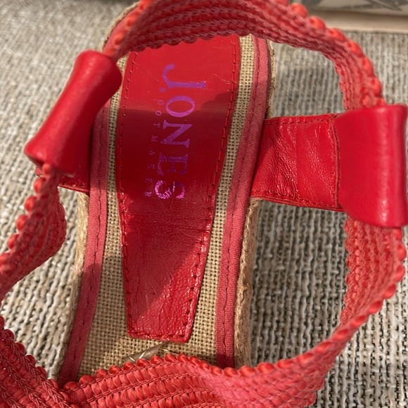 Jones the bookmaker espadrilles coral 8.5 - Picture 10 of 11